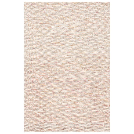 SAFAVIEH Natura Finn Distressed Area Rug, Red/Ivory, 4' x 6'