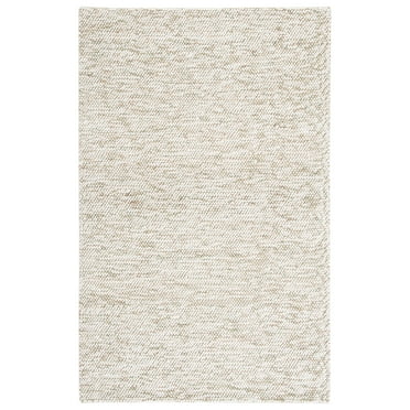 SAFAVIEH Natura Finn Distressed Area Rug, Sage/Ivory, 2' x 3'