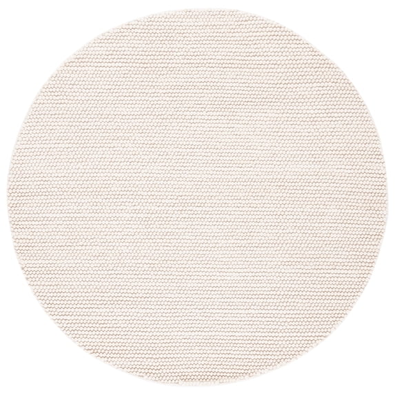SAFAVIEH Natura Fredrick Striped Area Rug, Ivory, 10' x 10' Round