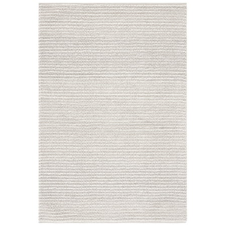 SAFAVIEH Natura Fredrick Striped Area Rug, Ivory/Beige, 4' x 6'