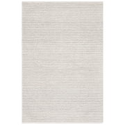 SAFAVIEH Natura Fredrick Striped Area Rug, Ivory/Beige, 6' x 9'