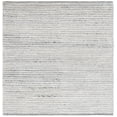 thumbnail image 1 of SAFAVIEH Natura Fredrick Striped Area Rug, Ivory/Blue, 6' x 6' Square, 1 of 9