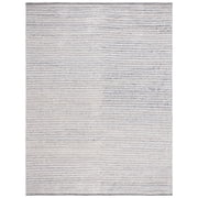 SAFAVIEH Natura Fredrick Striped Area Rug, Ivory/Blue, 8' x 10'
