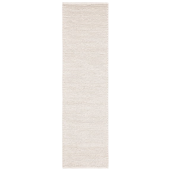 SAFAVIEH Natura Fredrick Striped Runner Rug, Ivory, 2'3" x 19'