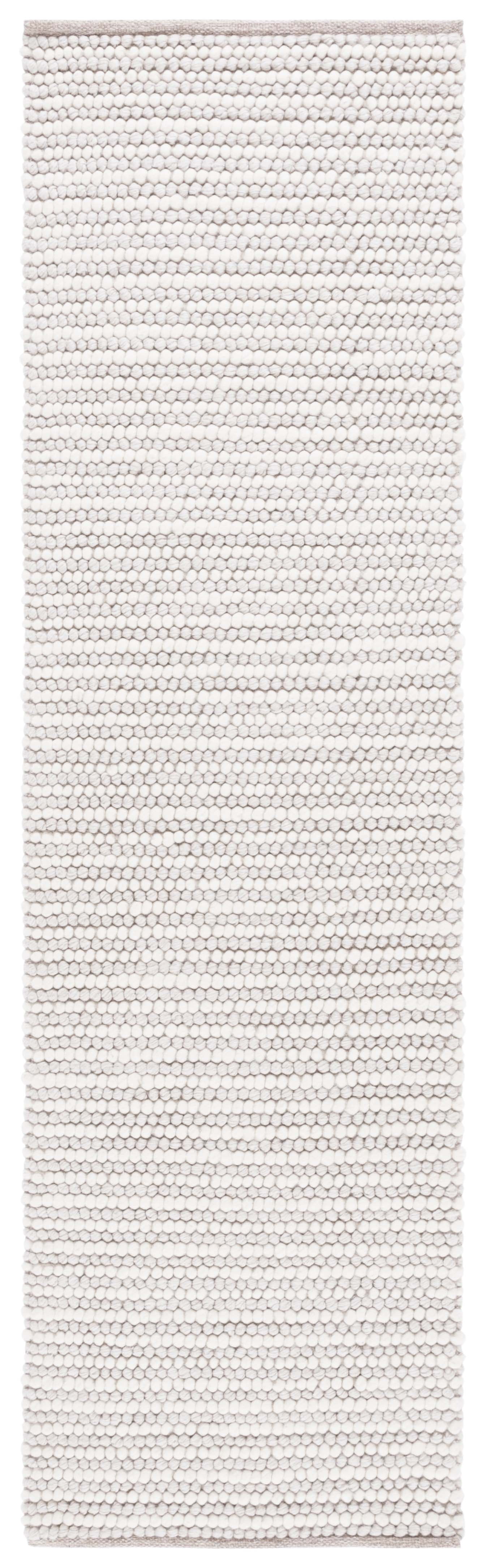 SAFAVIEH Natura Fredrick Striped Runner Rug, Ivory/Beige, 2'3" x 8'
