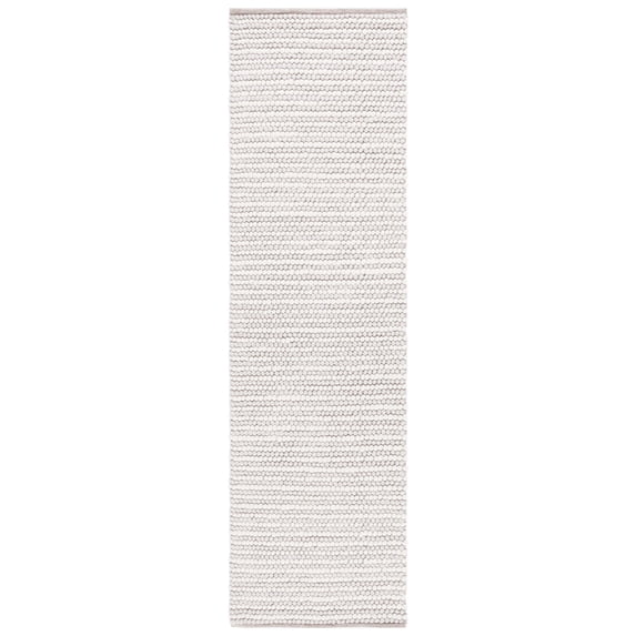 SAFAVIEH Natura Fredrick Striped Runner Rug, Ivory/Beige, 2'3" x 8'