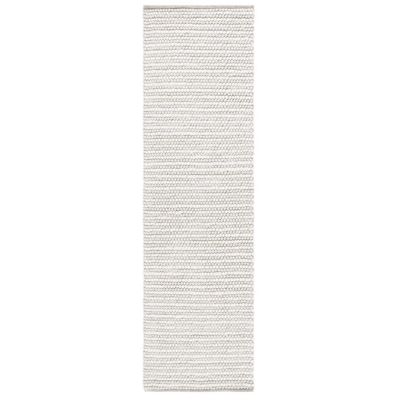 SAFAVIEH Natura Fredrick Striped Runner Rug, Ivory/Beige, 2'3" x 8'