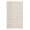 thumbnail image 1 of SAFAVIEH Natura Frona Striped Wool Area Rug, Taupe/Ivory, 4' x 6', 1 of 8