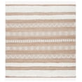 thumbnail image 1 of SAFAVIEH Natura Gladwin Striped Area Rug, Natural/Ivory, 6' x 6' Square, 1 of 7
