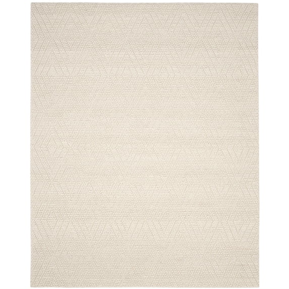 SAFAVIEH Natura Glenda Geometric Runner Rug, Ivory, 2'3" x 22'