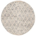 thumbnail image 1 of SAFAVIEH Natura Glenn Diamond Area Rug, Light Grey/Natural, 4' x 4' Round, 1 of 11