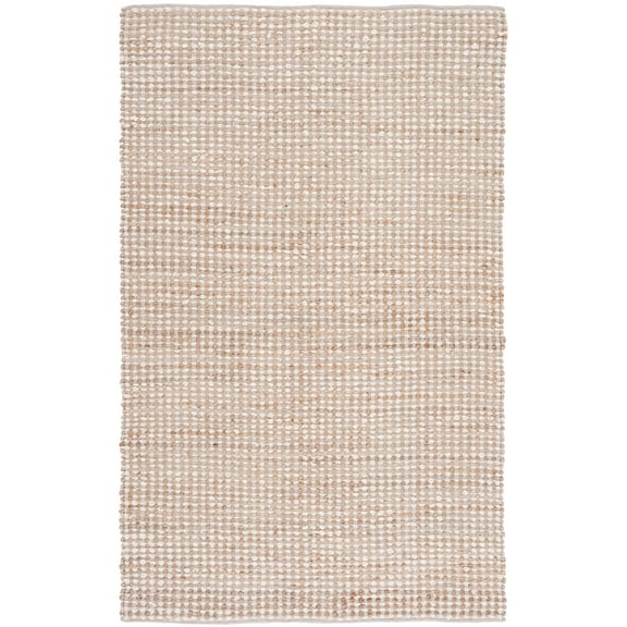 SAFAVIEH Natura Greg Geometric Area Rug, Beige/Ivory, 8' x 10'