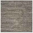 thumbnail image 1 of SAFAVIEH Natura Greg Geometric Area Rug, Black/Ivory, 4' x 4' Square, 1 of 11