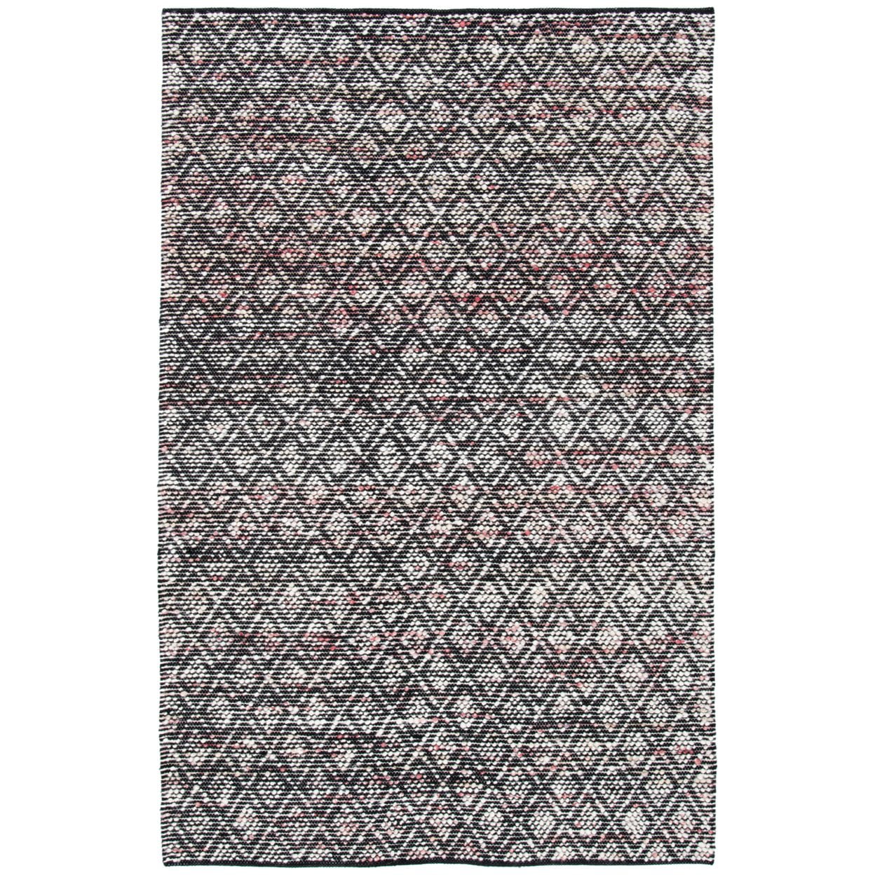 SAFAVIEH Natura Harold Diamond Area Rug, Ivory/Red, 3' x 5'