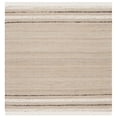 thumbnail image 1 of SAFAVIEH Natura Isabel Striped Area Rug, Natural/Brown, 6' x 6' Square, 1 of 8