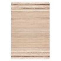 SAFAVIEH Natura Isabel Striped Area Rug, Natural/Brown, 8' x 10'