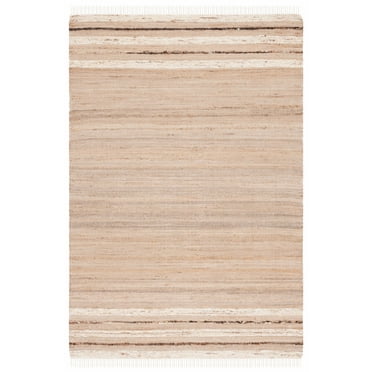 SAFAVIEH Natura Isabel Striped Area Rug, Natural/Brown, 8' x 10'