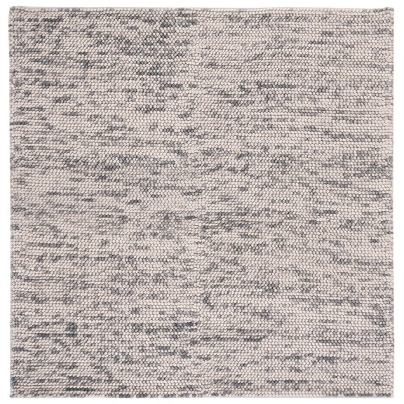 SAFAVIEH Natura Jack Distressed Area Rug, Grey/Beige, 6' x 6' Square