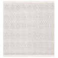 thumbnail image 1 of SAFAVIEH Natura Jaden Diamond Area Rug, Ivory/Brown, 6' x 6' Square, 1 of 8