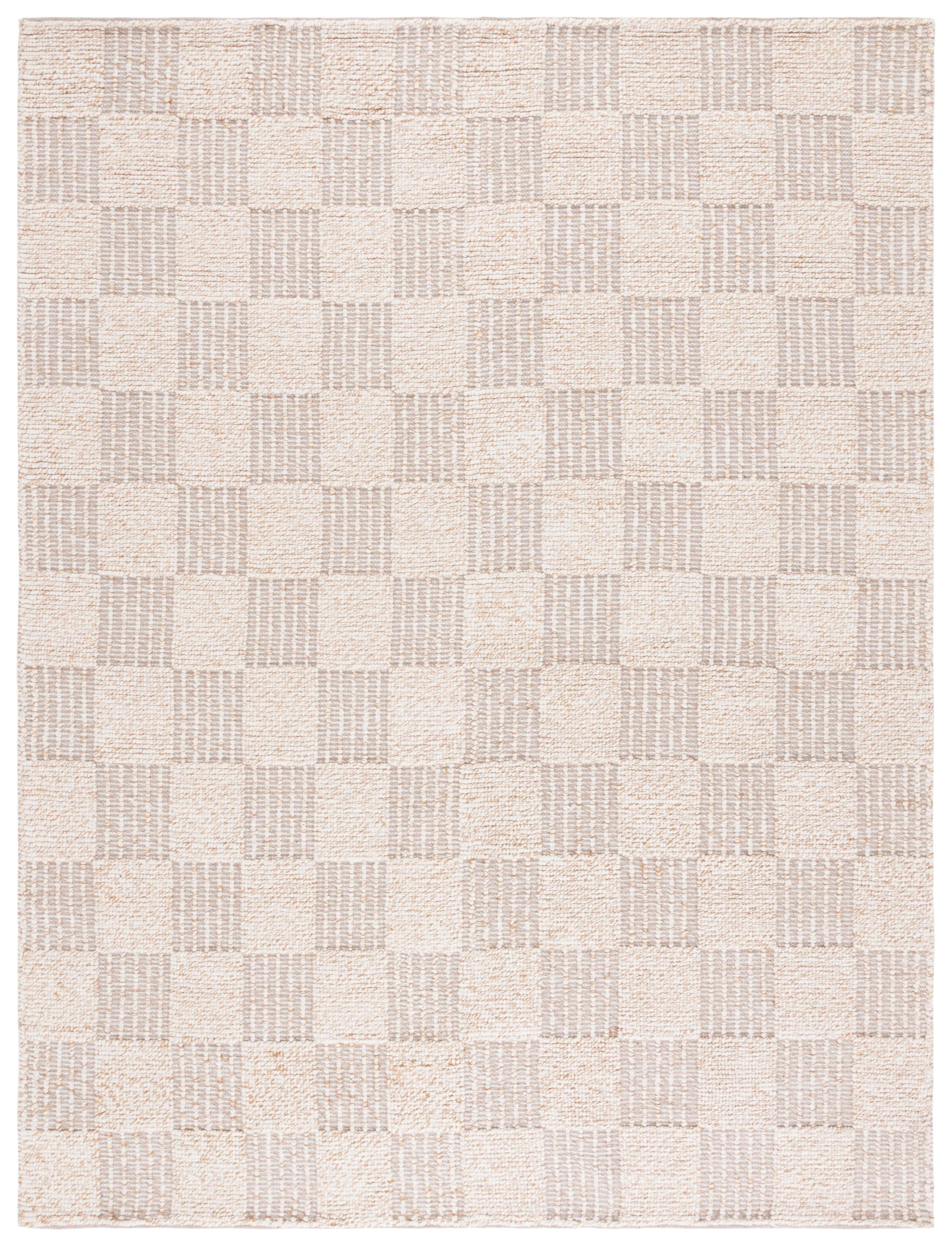 SAFAVIEH Natura Jannah Geometric Area Rug, Brown/Ivory, 8' x 10'