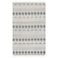 thumbnail image 1 of SAFAVIEH Natura Joandra Geometric Wool Area Rug, Ivory/Charcoal, 6' x 9', 1 of 8
