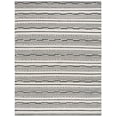 thumbnail image 1 of SAFAVIEH Natura Joyce Striped Area Rug, Black/Ivory, 8' x 10', 1 of 9