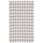 SAFAVIEH Natura Kade Geometric Wool Area Rug, Gray/Ivory, 5' x 8'