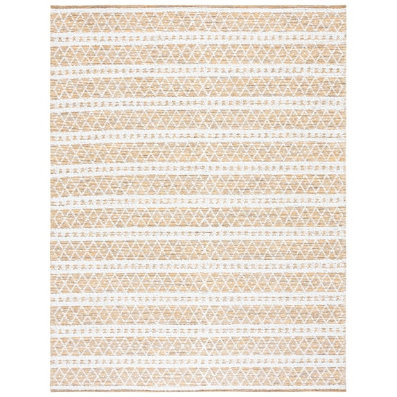 SAFAVIEH Natura Kasandra Geometric Area Rug, Gold/Black, 8' x 10'