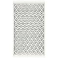 thumbnail image 1 of SAFAVIEH Natura Kayleah Geometric Wool Area Rug, Ivory/Black, 6' x 9', 1 of 9