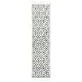 thumbnail image 1 of SAFAVIEH Natura Kayleah Geometric Wool Runner Rug, Ivory/Black, 2'3" x 9', 1 of 7
