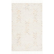 SAFAVIEH Natura Keith Geometric Area Rug, Ivory/Orange, 8' x 10'