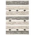 thumbnail image 1 of SAFAVIEH Natura Kyle Striped Area Rug, Black/Ivory, 2' x 3', 1 of 8