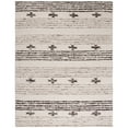 thumbnail image 1 of SAFAVIEH Natura Kyle Striped Area Rug, Black/Ivory, 6' x 9', 1 of 5