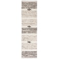 thumbnail image 1 of SAFAVIEH Natura Kyle Striped Runner Rug, Black/Ivory, 2'3" x 10', 1 of 8