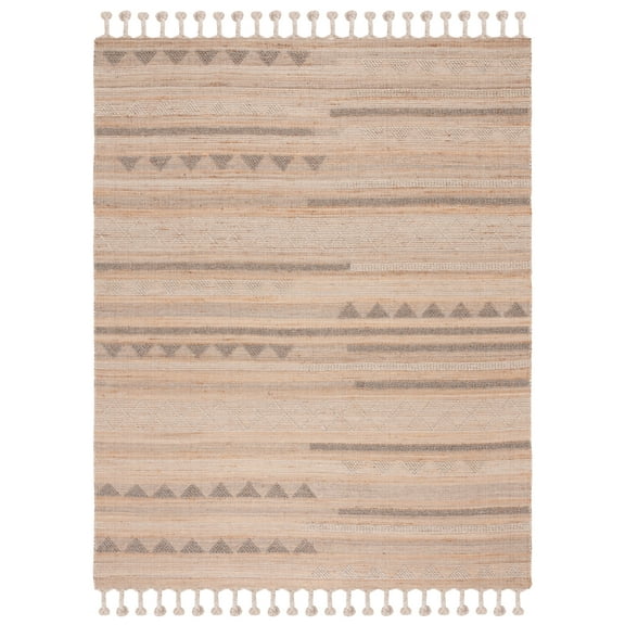 SAFAVIEH Natura Lena Southwestern Area Rug, Natural/Beige, 9' x 12'