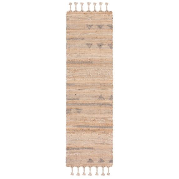 SAFAVIEH Natura Lena Southwestern Runner Rug, Natural/Beige, 2'3" x 8'