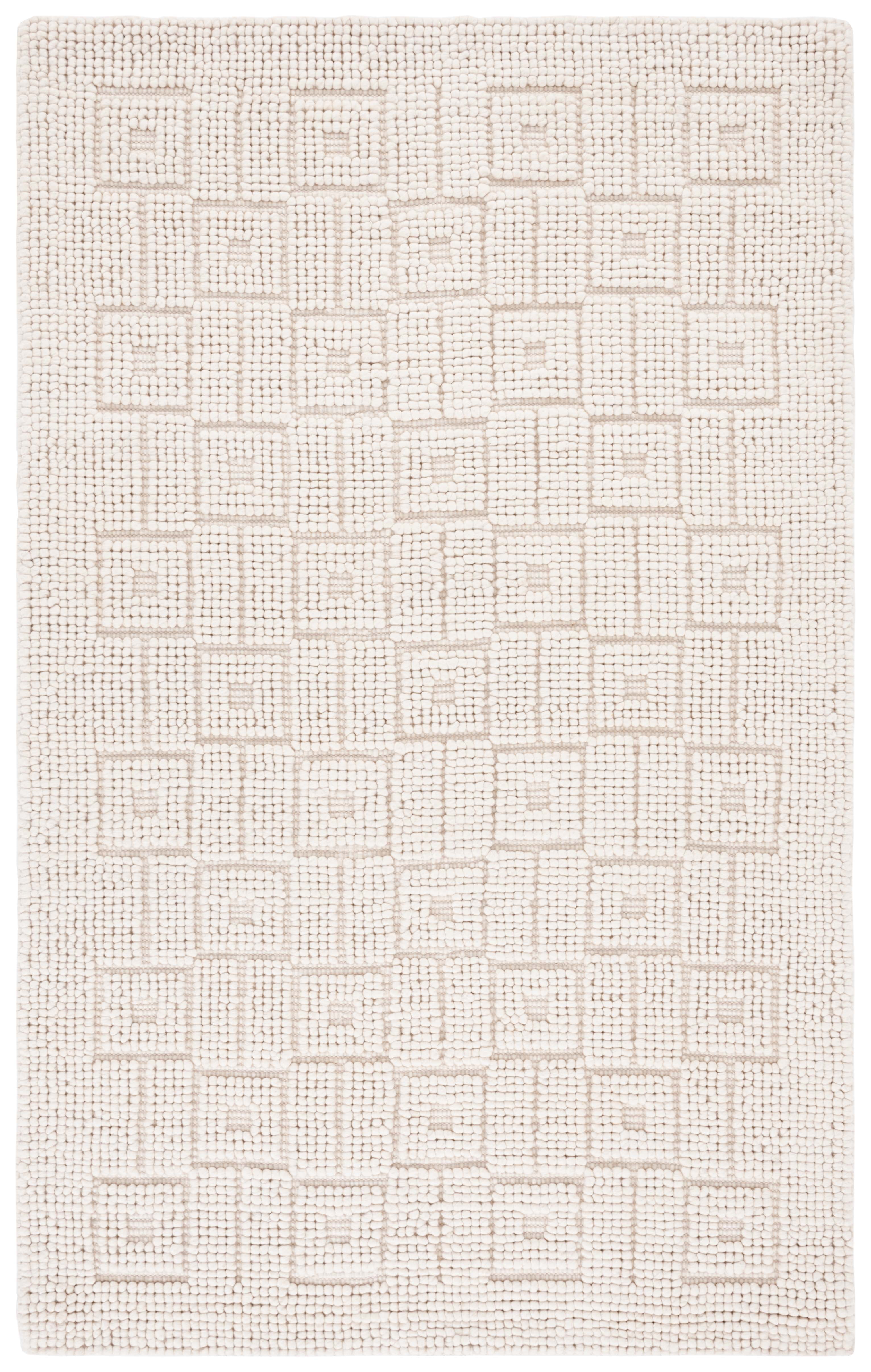 SAFAVIEH Natura Leslie Geometric Area Rug, Ivory, 8' x 10'