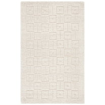SAFAVIEH Natura Leslie Geometric Area Rug, Ivory, 8' x 10'