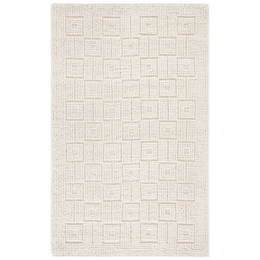 SAFAVIEH Natura Leslie Geometric Area Rug, Ivory, 8' x 10'