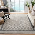 thumbnail image 1 of SAFAVIEH Natura Loew Solid Bordered Area Rug, Cream/Black, 6' x 9', 1 of 5