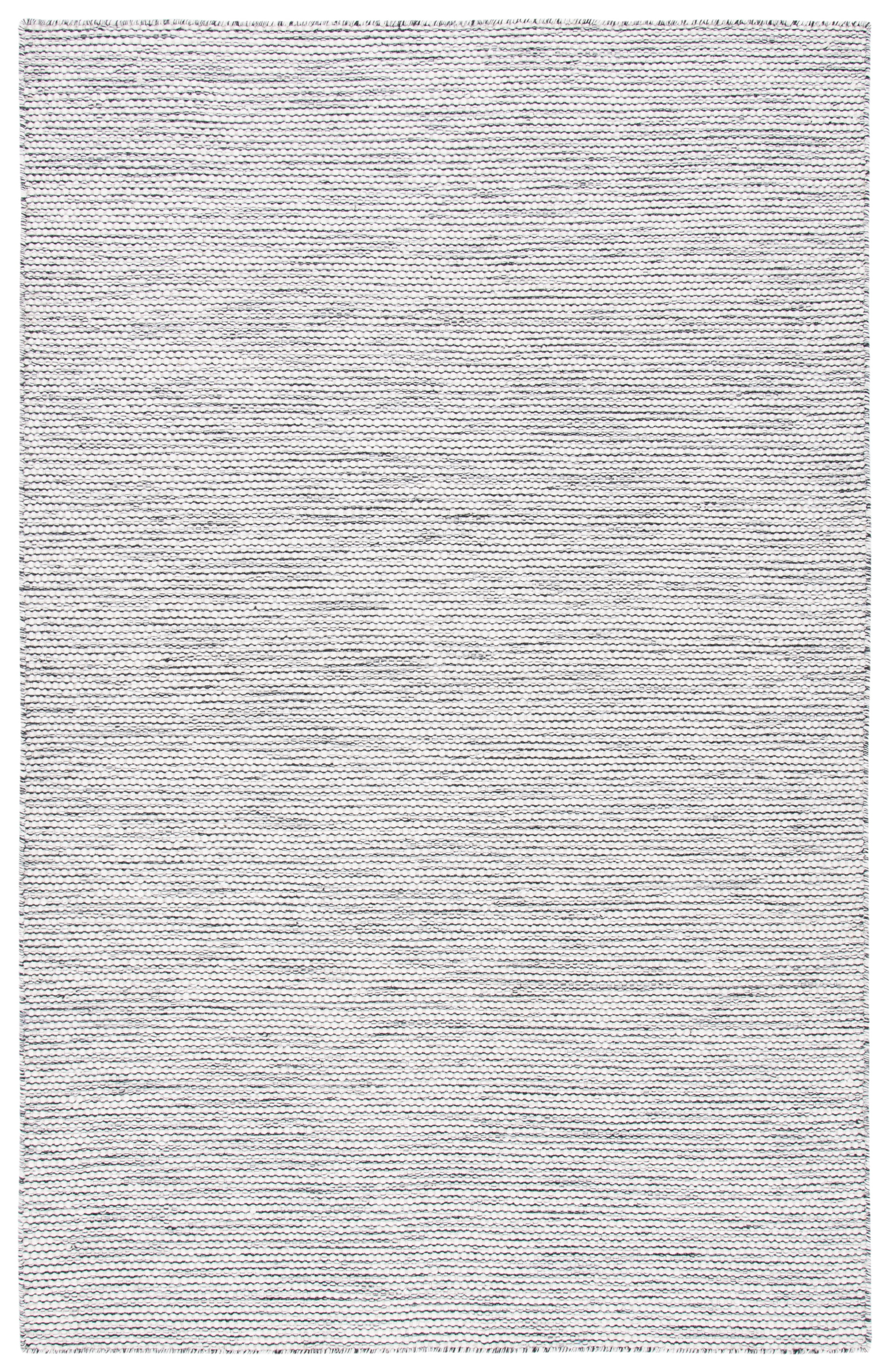 SAFAVIEH Natura Lorin Striped Area Rug, Ivory/Black, 5' x 8'