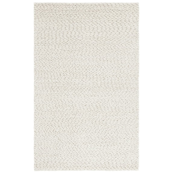 SAFAVIEH Natura Mackenzie Distressed Area Rug, Light Beige, 3' x 5'