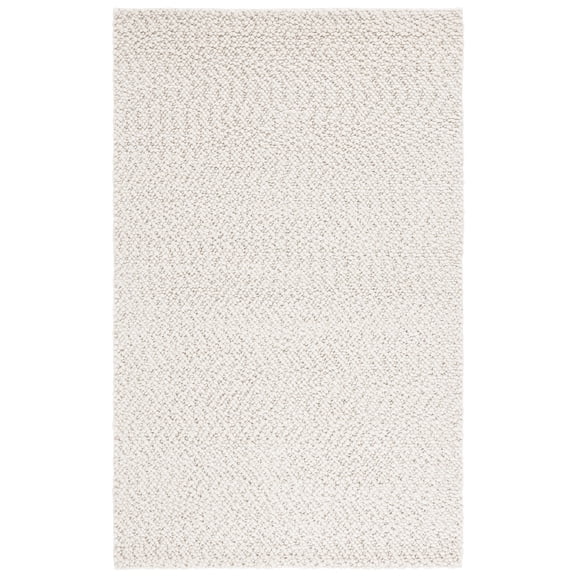 SAFAVIEH Natura Mackenzie Distressed Area Rug, Light Beige, 5' x 8'