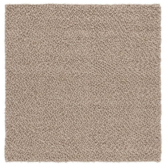 SAFAVIEH Natura Mackenzie Distressed Area Rug, Taupe, 6' x 6' Square