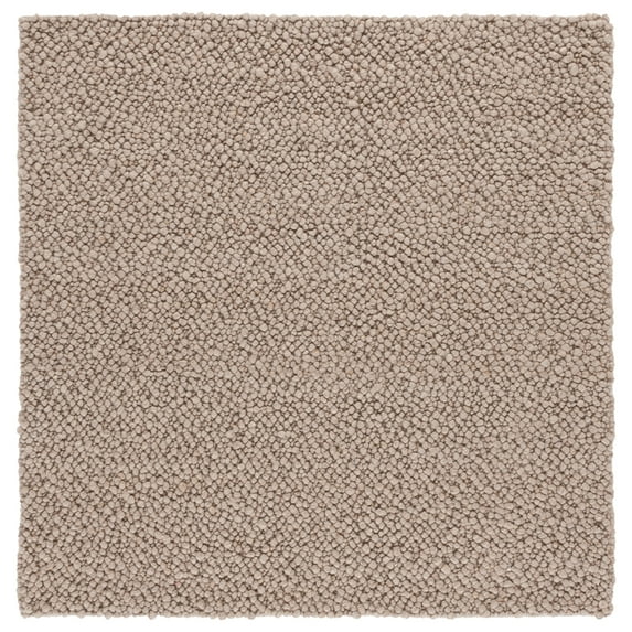 SAFAVIEH Natura Mackenzie Distressed Area Rug, Taupe, 6' x 6' Square