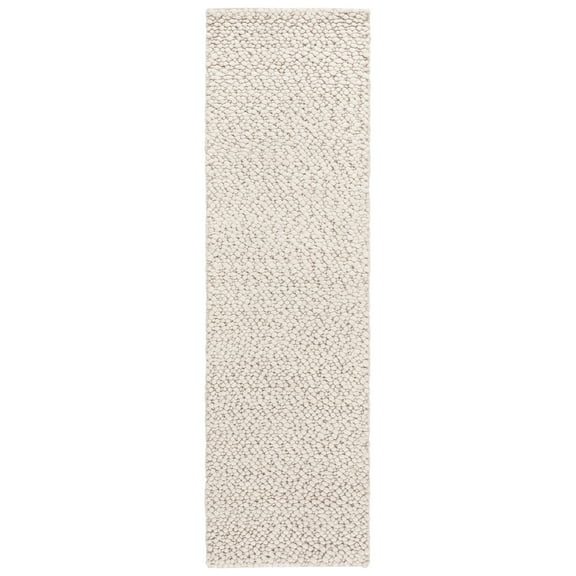 SAFAVIEH Natura Mackenzie Distressed Runner Rug, Light Beige, 2'3" x 8'