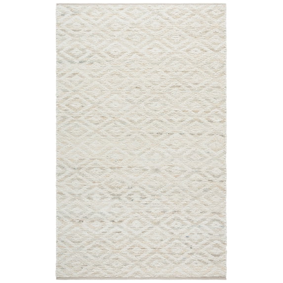 SAFAVIEH Natura Madisyn Geometric Area Rug, Beige/Ivory, 3' x 5'