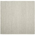 thumbnail image 1 of SAFAVIEH Natura Madrid Geometric Area Rug, Ivory/Silver, 4' x 4' Square, 1 of 9