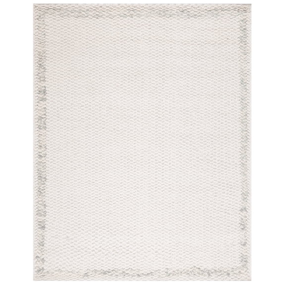SAFAVIEH Natura Maggie Bordered Area Rug, Ivory/Sage, 8' x 10'