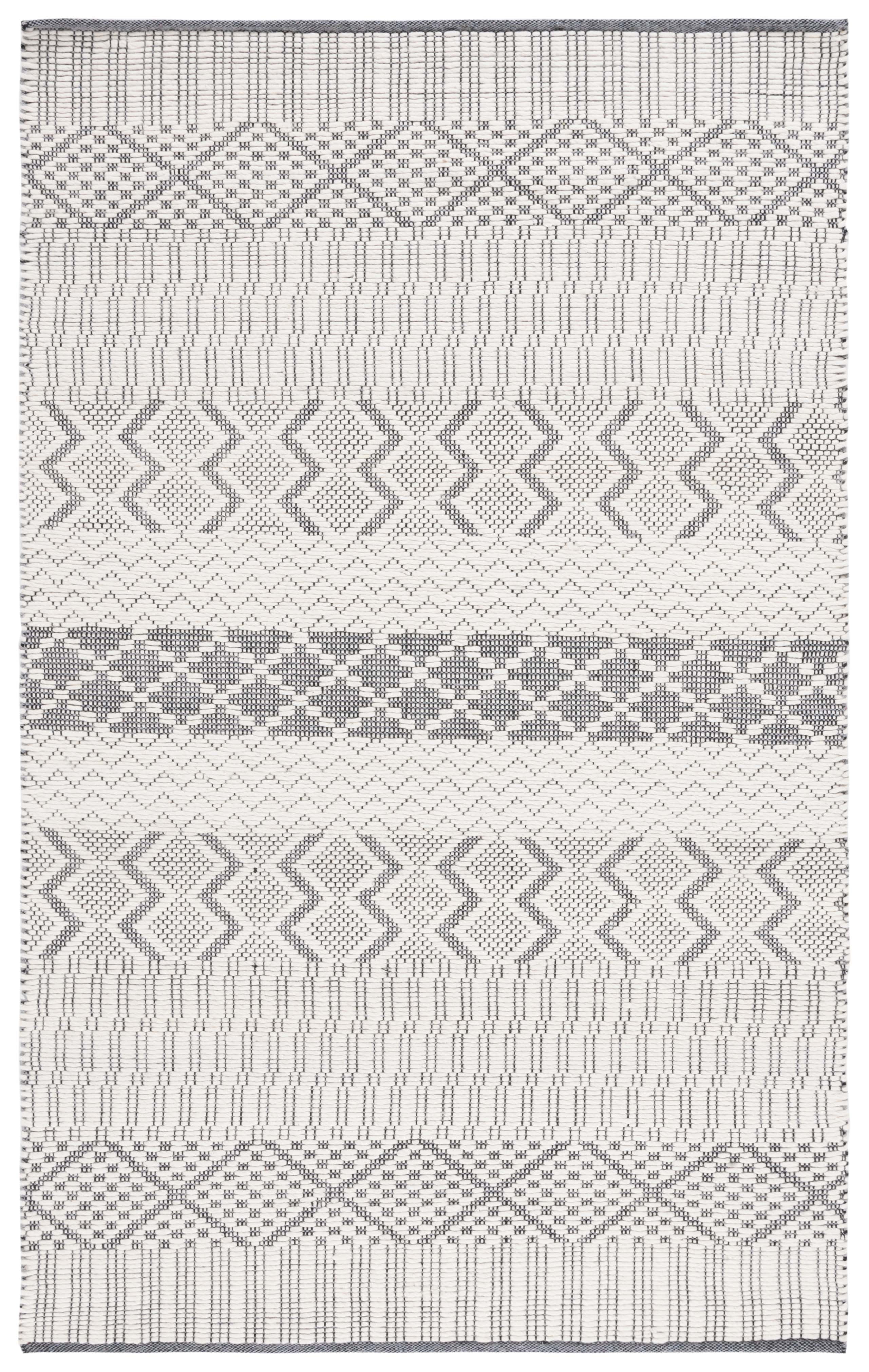 Ivory Coast Elegance Hand-Tufted Wool Rectangular Rug